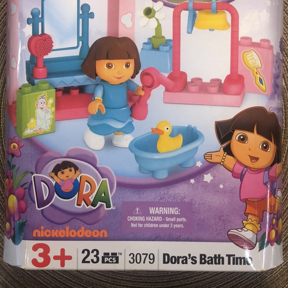 Nickelodeon | Toys | Mega Blocks Doras Bath Time | Poshmark